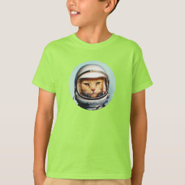 Retro Space-katt T-Shirt