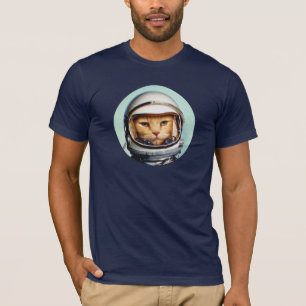 Retro Space-katt Tee