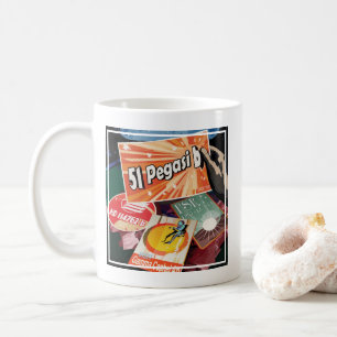 Retro Space Poster-Exoplanet Discovery 51 Pegasi B Kaffemugg