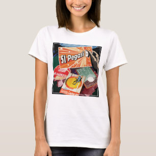 Retro Space Poster-Exoplanet Discovery 51 Pegasi B T Shirt