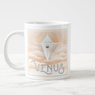 Retro Space Poster-observatoriet i solsystemet Jumbo Mugg