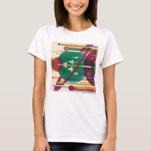Retro Space Travel Poster - Solar System Grand Tou T Shirt