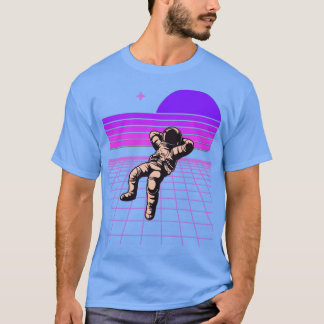 Retro Spaceman-design på 80 sekunder i nylon T Shirt
