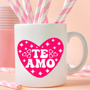 Retro Spanska i Kärlek, du får Amo Alla hjärtans d Kaffemugg