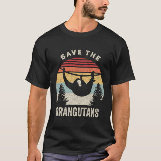 Retro Spara Orangutans Shirt Orangutan Animal Love T