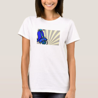 Retro sparkcykel t-shirt