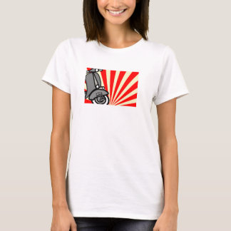 Retro sparkcykel tee