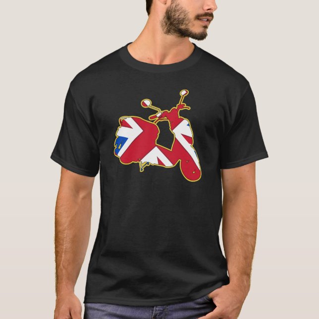 Retro sparkcykelmodT-tröja Tee (Framsida)