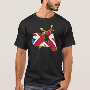 Retro sparkcykelmodT-tröja Tee Shirt