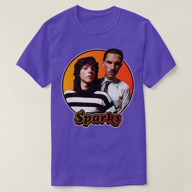 Retro Sparks Tribute T Shirt (Design framsida)