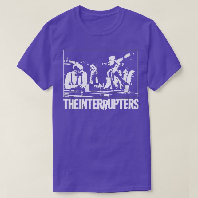 Retro-spärrar T Shirt (Design framsida)