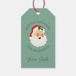 Retro, Speciell julleverans från Jultomten Presentetikett