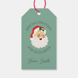 Retro, Speciell julleverans från Jultomten Presentetikett