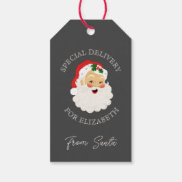Retro, Speciell julleverans från Jultomten Presentetikett