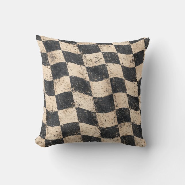 Retro Speedway Soffor Accent Stil Kudde (Framsida)