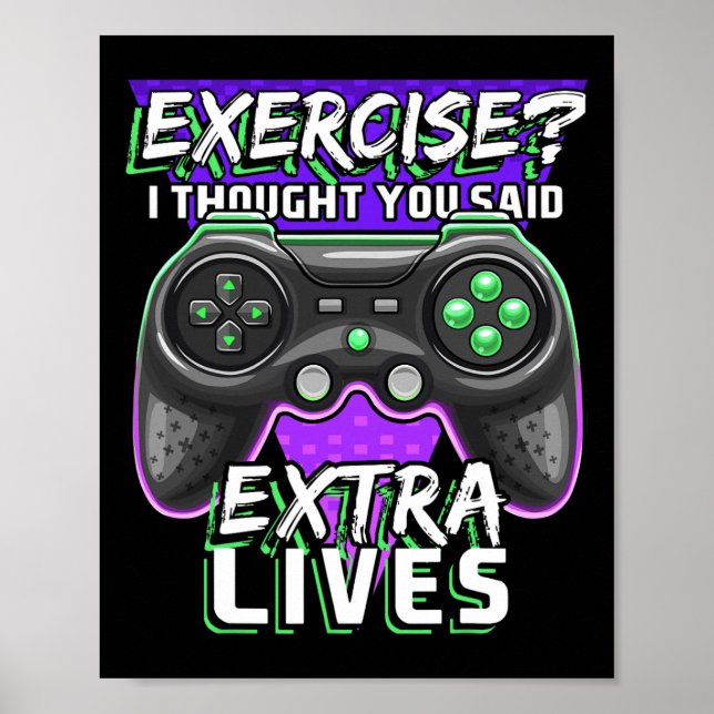 Retro-spel för bildspelskontrollen i Extra är ett  Poster (Framsidan)