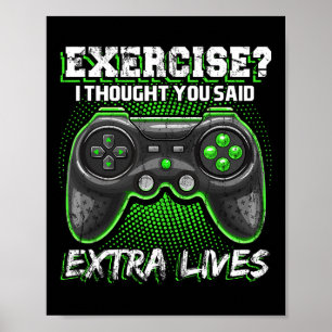 Retro-spel för bildspelskontrollen i Extra är ett Poster