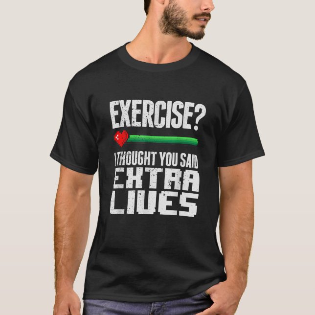 Retro-spel för bildspelskontrollen i Extra är ett  T Shirt (Framsida)