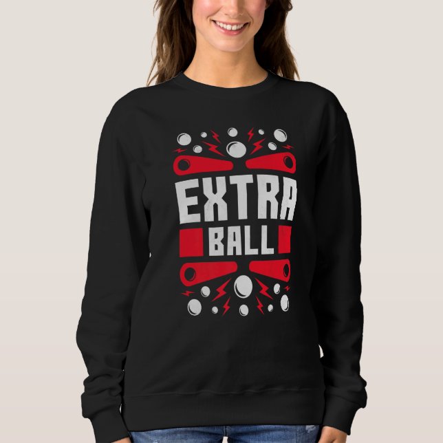 Retro-spel i Extra Pinball 80-talet T Shirt (Framsida)