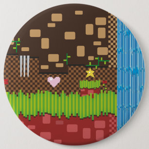 Retro-spel Knapp