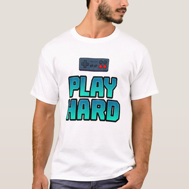 Retro-spel på ikonen Joystick T Shirt (Framsida)