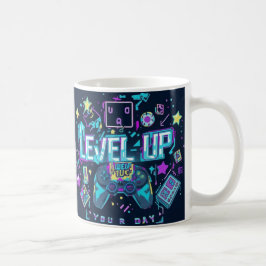 Retro spel Pixel Art Design Kaffemugg