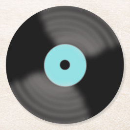 Retro Spela in Pappert Underlägg för Drink Party