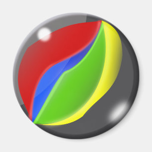 Retro Spela upp spelmärke Magnet