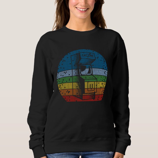 Retro spelarkadmaskin Bit Concsole Videospel T Shirt (Framsida)