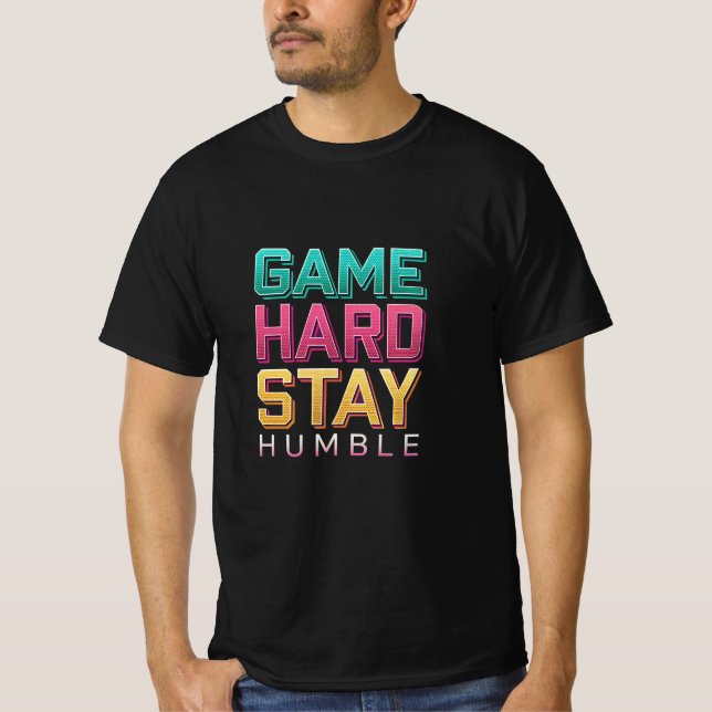 Retro-spelcitat - Spelet är svårt att hålla tyst T Shirt (Framsida)
