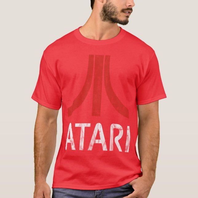 Retro speldesign rolig t shirt (Framsida)
