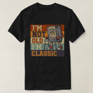 Retro spelkonsol Jag är inte gammal jag är klassis T Shirt