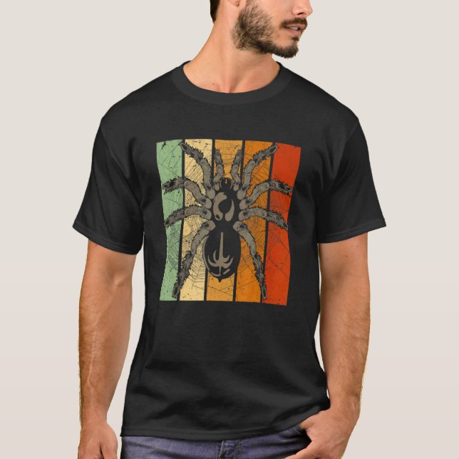 Retro Spider T Shirt (Framsida)
