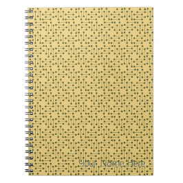 Retro Spiral bärbar dator Anteckningsbok