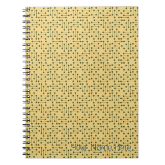 Retro Spiral bärbar dator Anteckningsbok