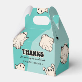 Retro Spöken Kids Halloween Födelsedagsfest Presentaskar