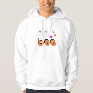 Retro spökgäl höst hoodie