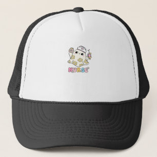 Retro spöksköterska Halloween-design Klassisk T-sh Keps