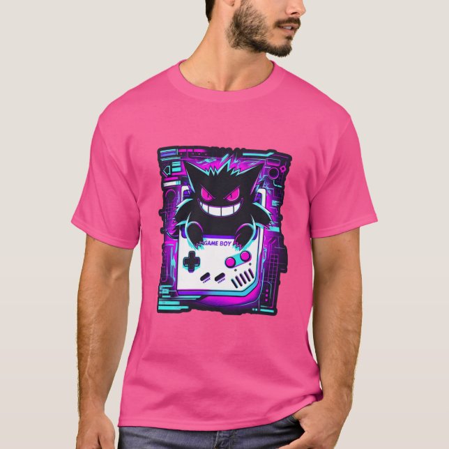 Retro Spooky boy friend T Shirt (Framsida)