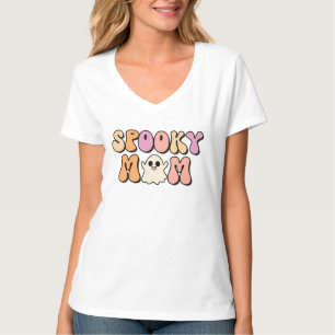 Retro Spooky Mamma T Shirt