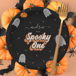 Retro Spooky One 1:a Halloween-Födelsedagsfest