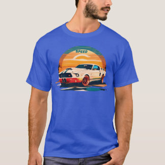 Retro sportbilsgåva t shirt