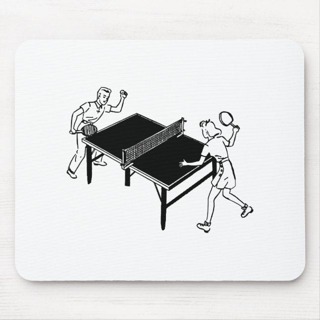 Retro Sports Ping Pong Musmatta (Framsidan)
