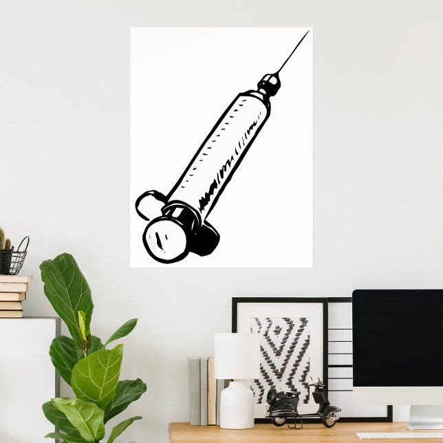 Retro Spruta Poster (Skapare uppladdad)