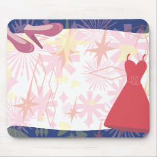 Retro Spunky Gal Vintage Retro Art Musmatta