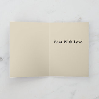 Retro Squirrel with gift parcel greeting Kort