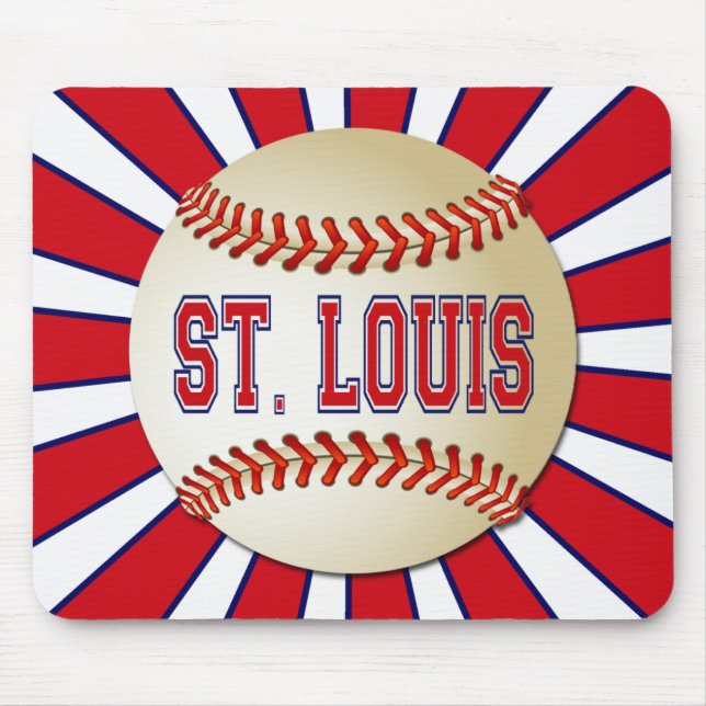RETRO ST LOUIS BASEBALL MUSMATTA (Framsidan)