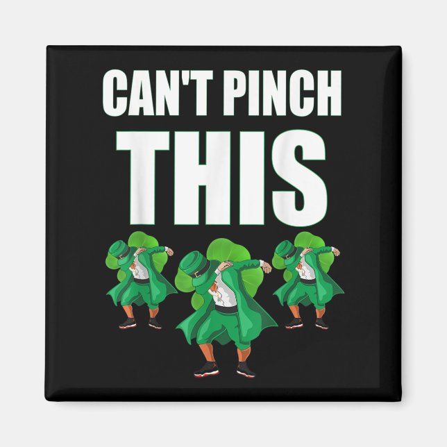 Retro St Patrick's Day Can't Nch This  Magnet (Framsidan)