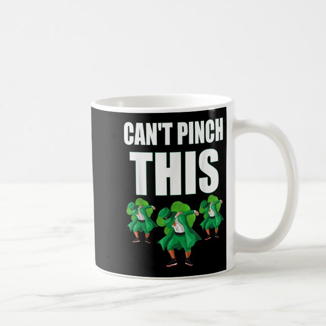 Retro St Patrick's Day Kan Inte Nch Detta  Kaffemugg (Höger)