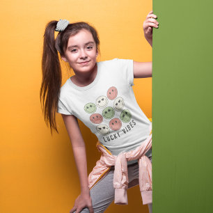 Retro St Patrick's Lucky Vibe T-Shirt